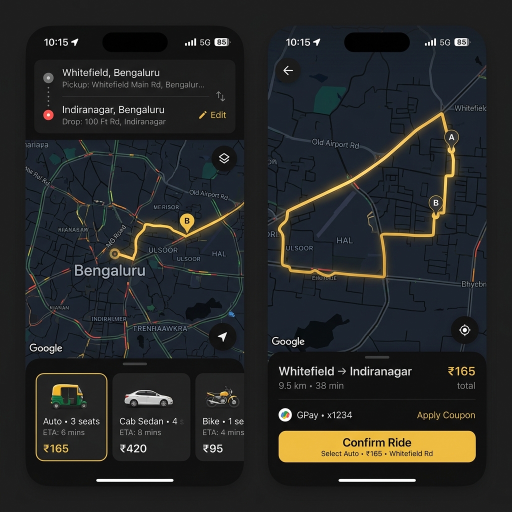EaZyTap Rider App